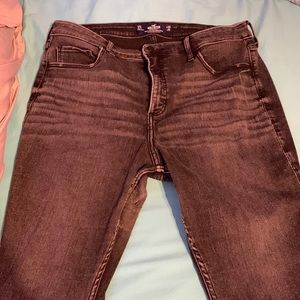 Black denim, 4 pockets